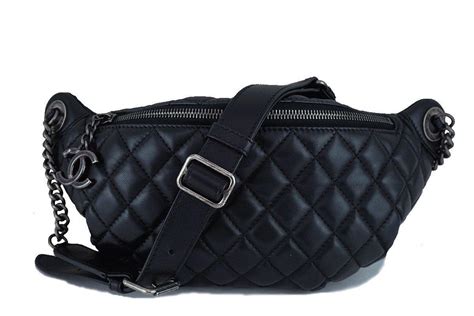 chanel vintage quilted fanny pack|chanel fanny pack On Sale .